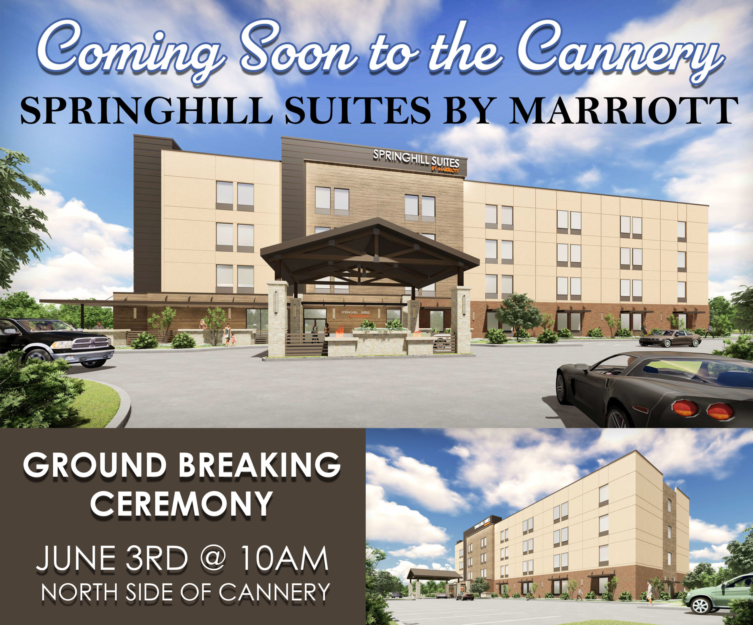 The Cannery Lindale Announces Groundbreaking Ceremony for Springhill Suites by Marriott®